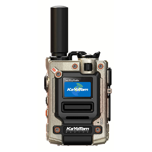 Walkie Talkie - Encrypted Two-Way Radio - 72H Battery, Lightweight & LED Flashlight, 172 Countries Coverage