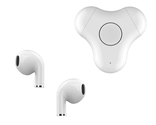 Fidget Spinner Bluetooth Earbuds. (2 Year Manufacture Warranty)